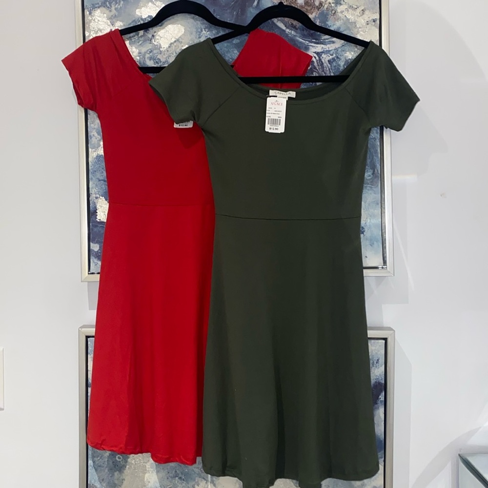 NWT Two skater dresses
